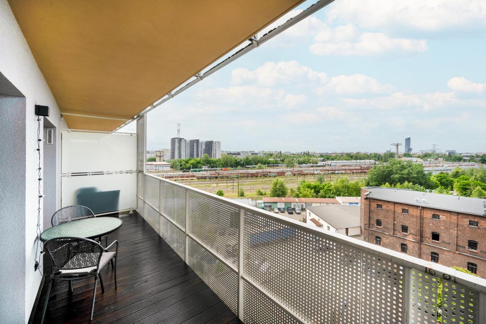 Klasyczny Apartament Z Balkonem We Wroclawiu By Noclegi Renters Dış mekan fotoğraf